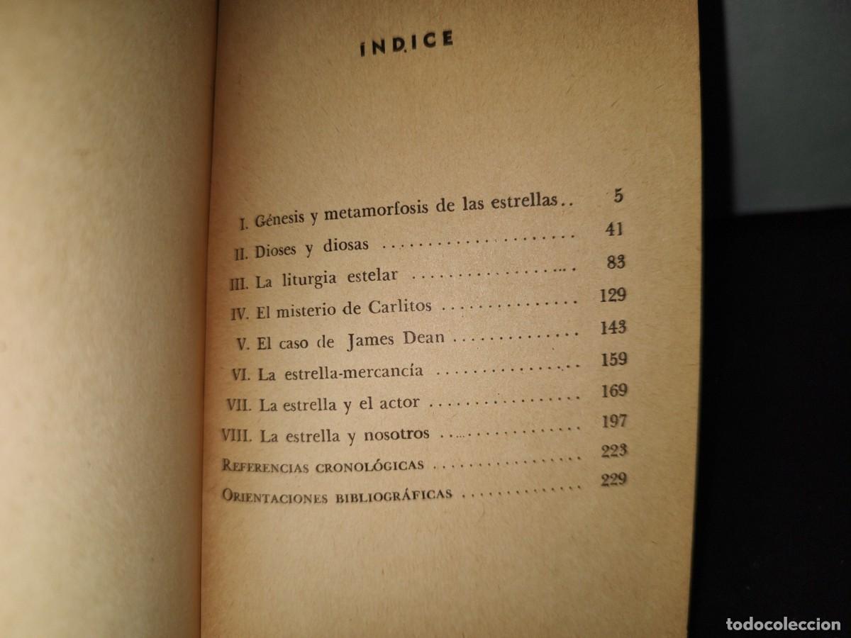 Libros de segunda mano: 25- LAS ESTRELLAS DEL CINE - EDGAR MORIN - 1966 - Foto 5