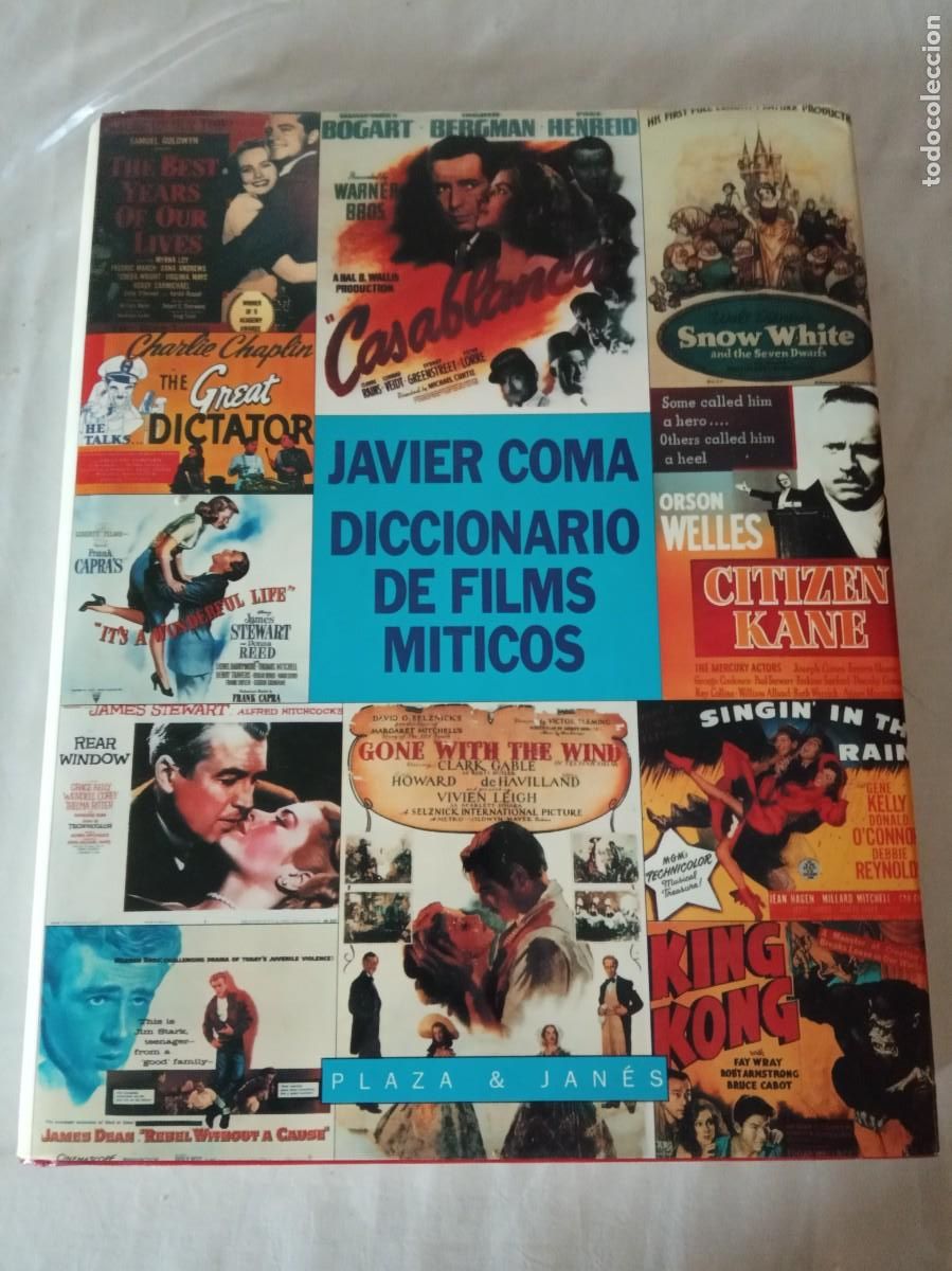 Libros de segunda mano: DICCIONARIO DE FILMS MITICOS. - JAVIER COMA. - Foto 1