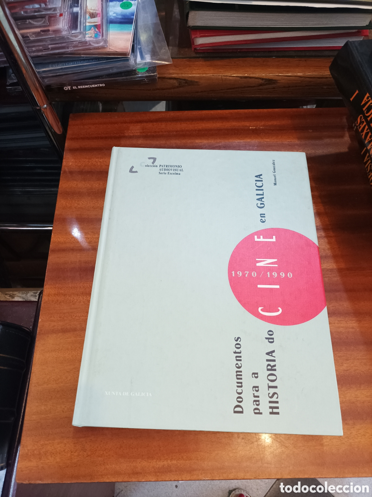 Livros em segunda m&atilde;o: DOCUMENTOS PARA A HISTORIA DO CINE (1970/1990)EN GALICIA.MANUEL GONZ&Aacute;LEZ.XUNTA DE GALICIA 1992