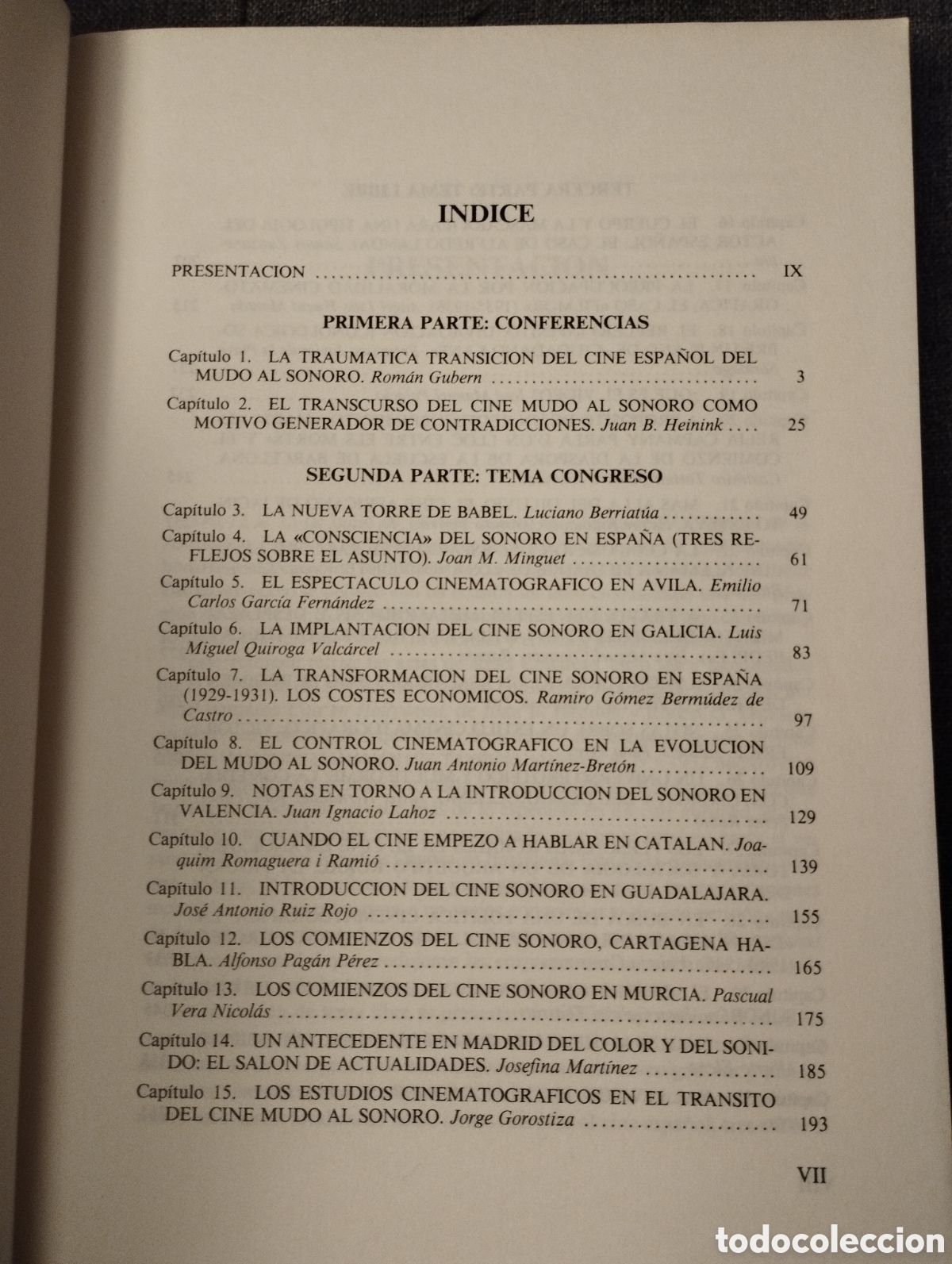 Libros de segunda mano: EL PASO DEL MUDO AL SONORO EN EL CINE ESPA&Ntilde;OL (EDITORIAL COMPLUTENSE) - Foto 3