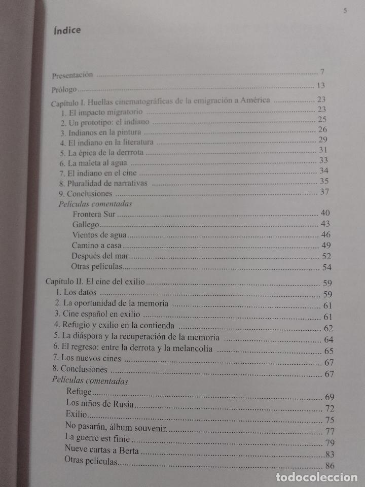 Libros de segunda mano: Chema Castiello: Con maletas de cart&oacute;n. La emigraci&oacute;n espa&ntilde;ola en el cine - Foto 3
