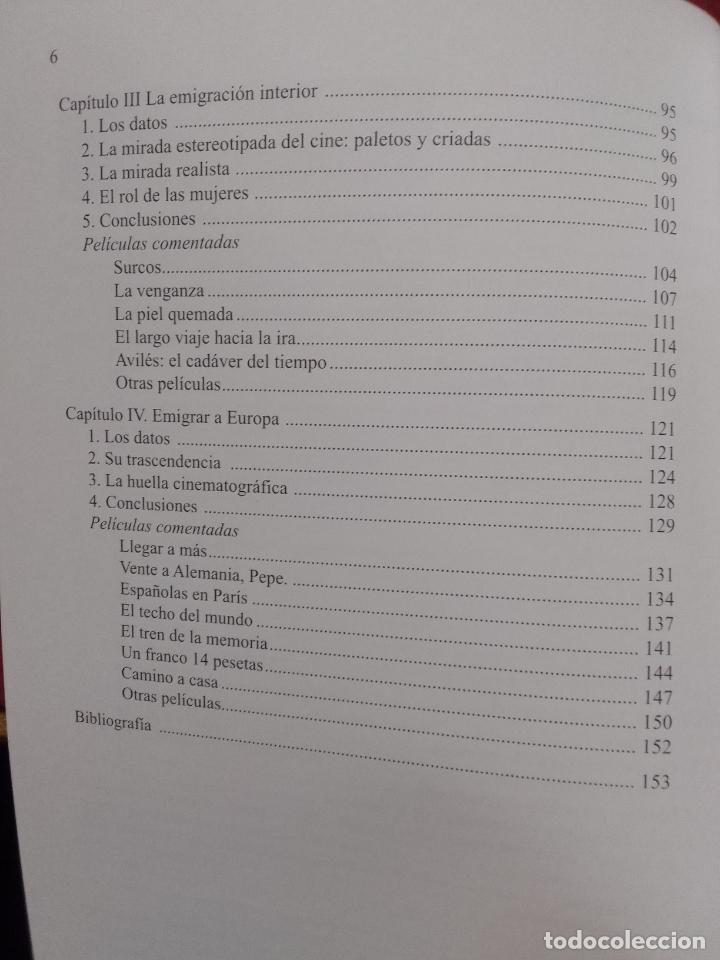 Libros de segunda mano: Chema Castiello: Con maletas de cart&oacute;n. La emigraci&oacute;n espa&ntilde;ola en el cine - Foto 4