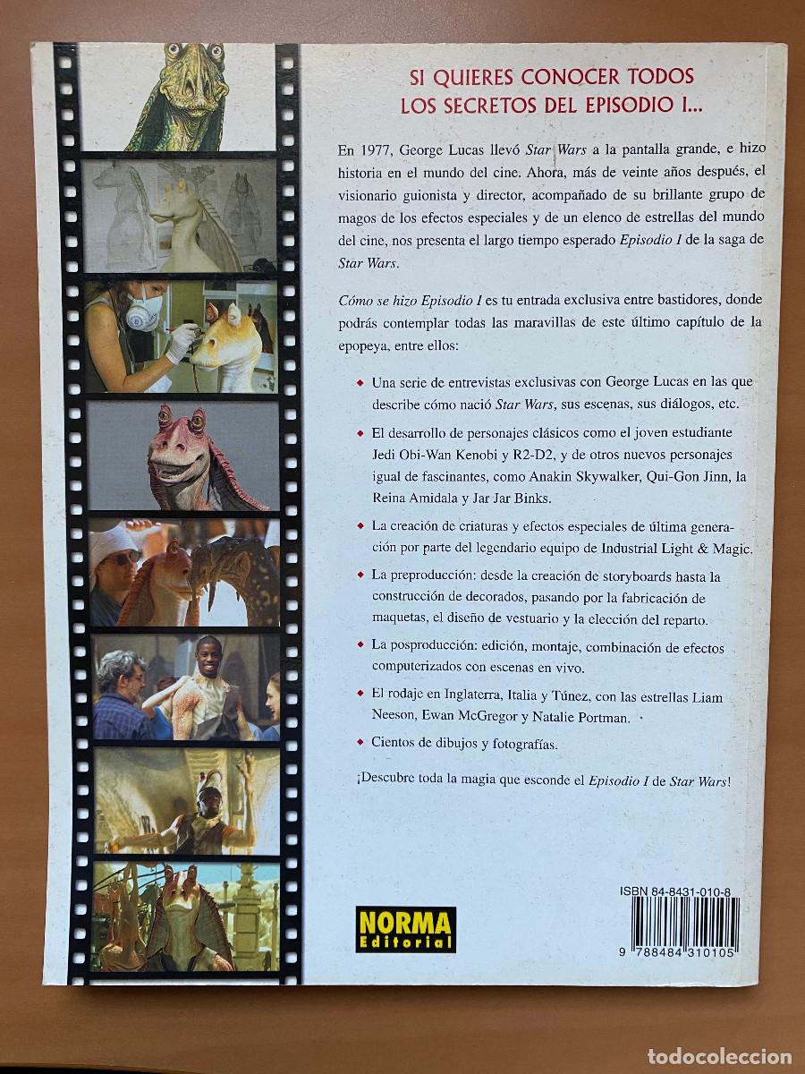 Libros de segunda mano: STAR WARS. COMO SE HIZO EPISODIO I. NORMA EDITORIAL - Foto 2
