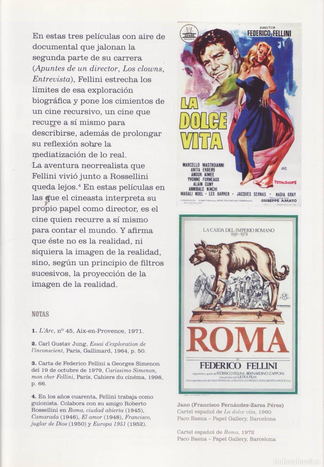 Libros de segunda mano: Federico Fellini, el circo de las ilusiones - Stourdze, Sam - Foto 2