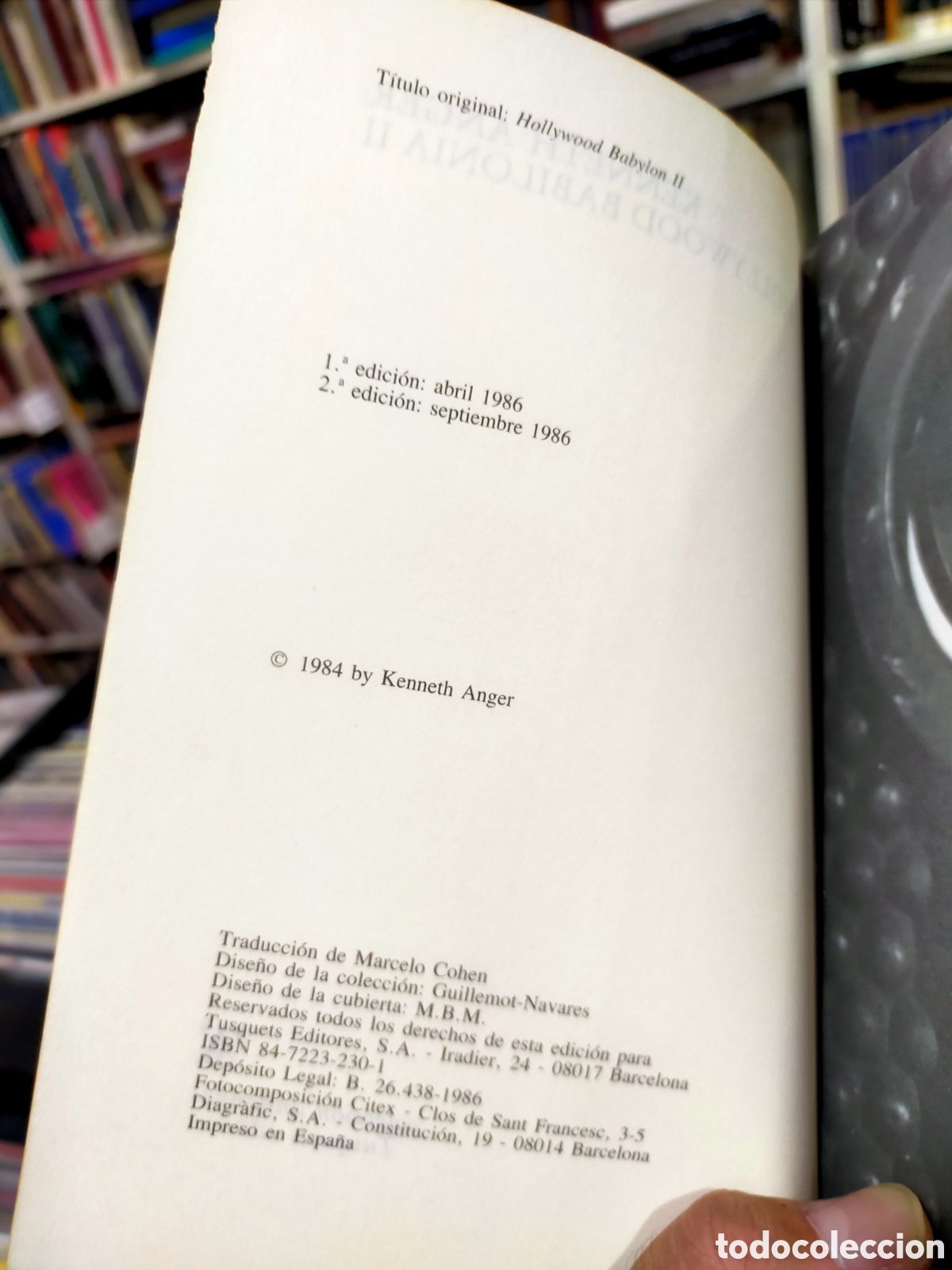 Libros de segunda mano: HOLLYWOOD BABILONIA II - KENNETH ANGER - Foto 8
