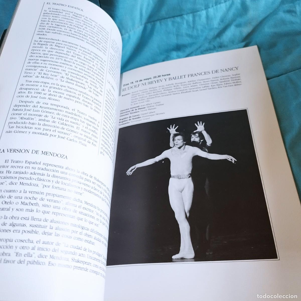 Libros de segunda mano: TEATRO PRINCIPAL ZARAGOZA / PROGRAMACION 1987 / CONS605 - Foto 9