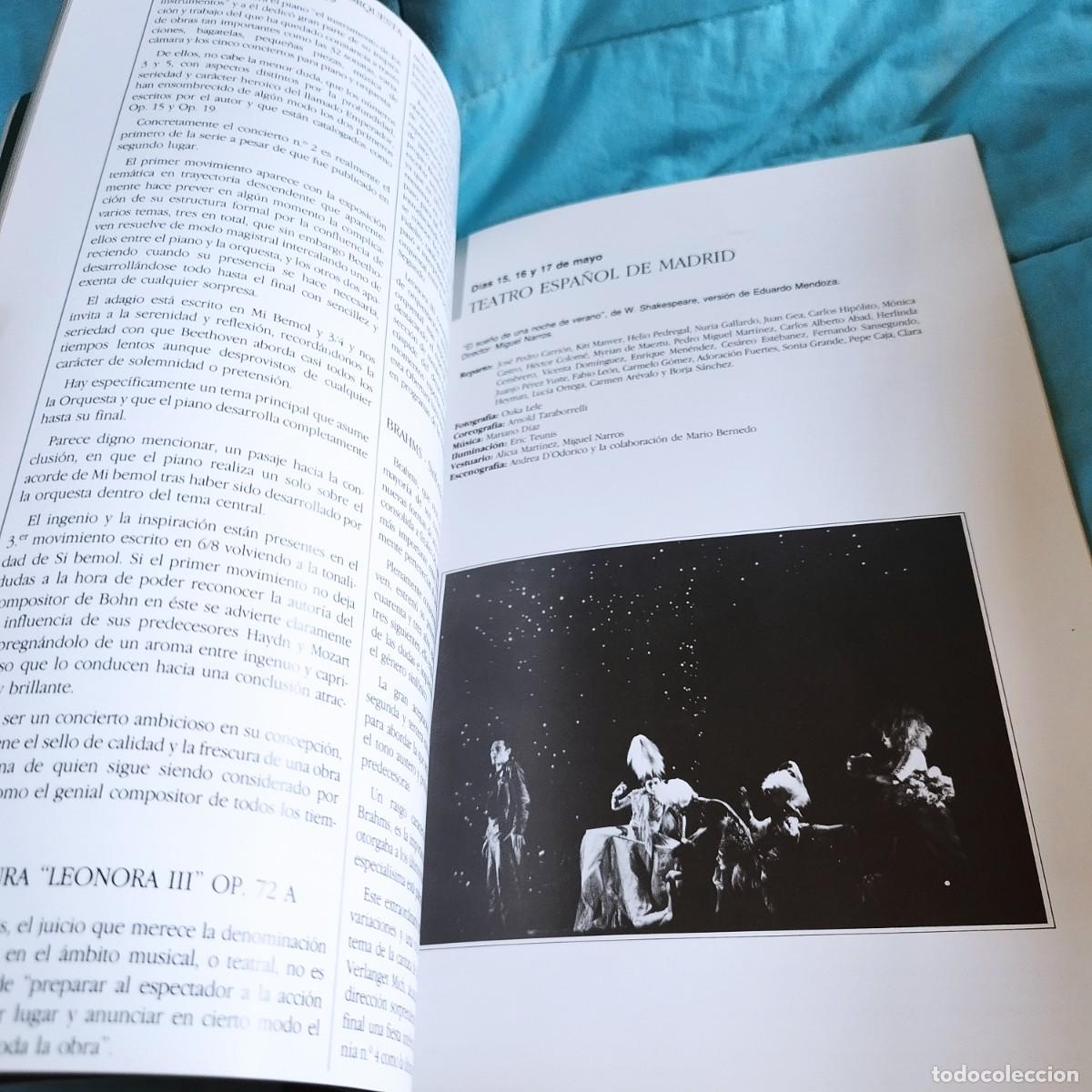 Libros de segunda mano: TEATRO PRINCIPAL ZARAGOZA / PROGRAMACION 1987 / CONS605 - Foto 10