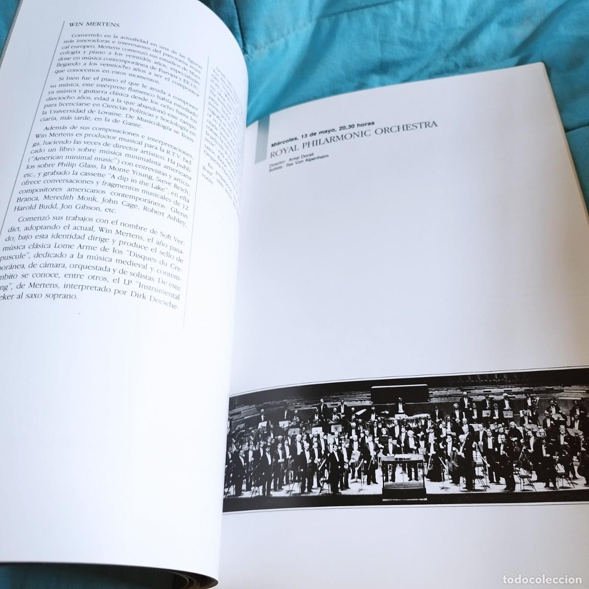 Libros de segunda mano: TEATRO PRINCIPAL ZARAGOZA / PROGRAMACION 1987 / CONS605 - Foto 11