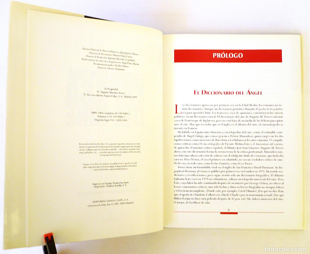 Libros de segunda mano: Enciclopedia Espasa del cine - Foto 4