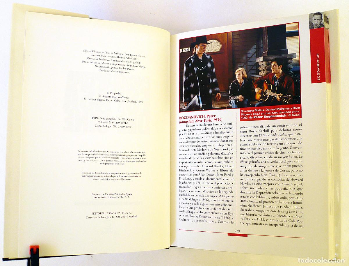 Libros de segunda mano: Enciclopedia Espasa del cine - Foto 10