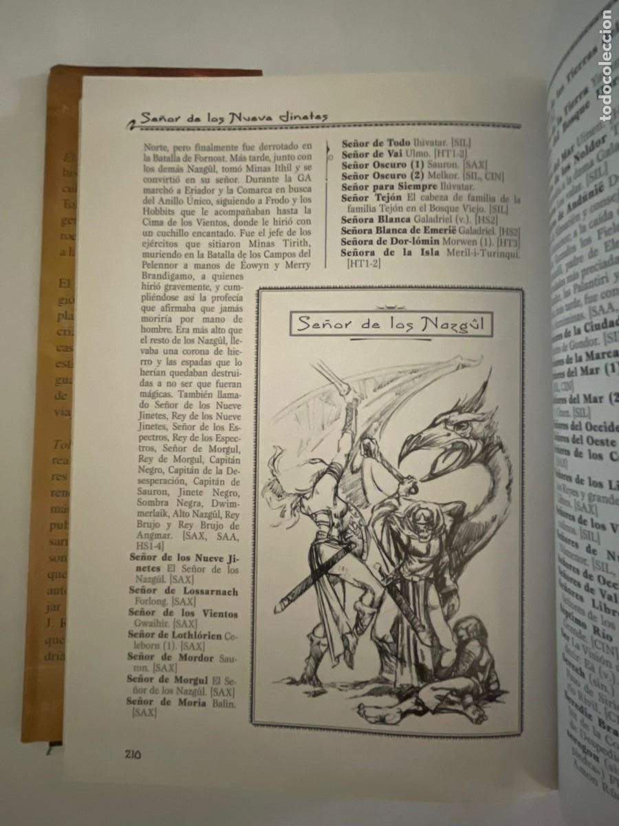 Libros de segunda mano: TOLKIEN ENCICLOPEDIA EDICI&Oacute;N ESPECIAL - Foto 4