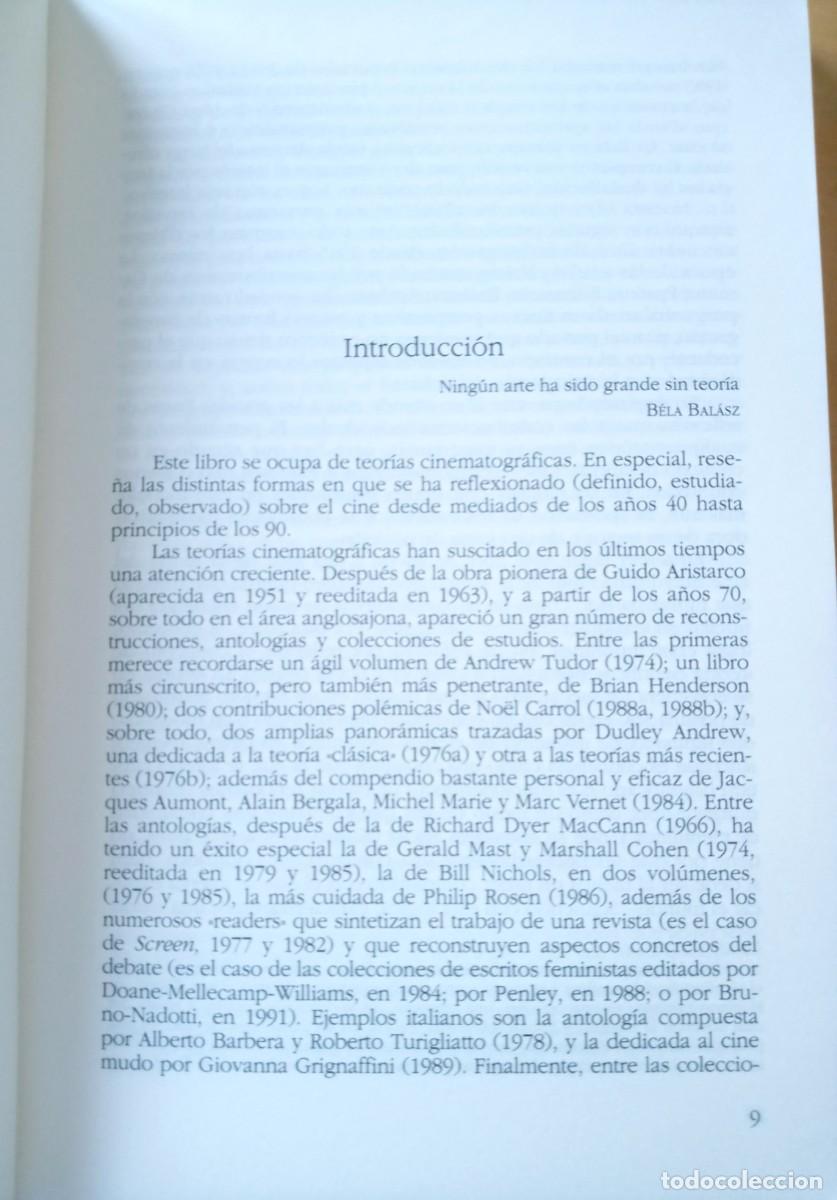 Libros de segunda mano: FRANCESCO CASETTI TEORIAS DEL CINE - Foto 5