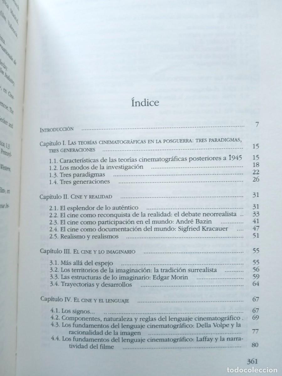 Libros de segunda mano: FRANCESCO CASETTI TEORIAS DEL CINE - Foto 6