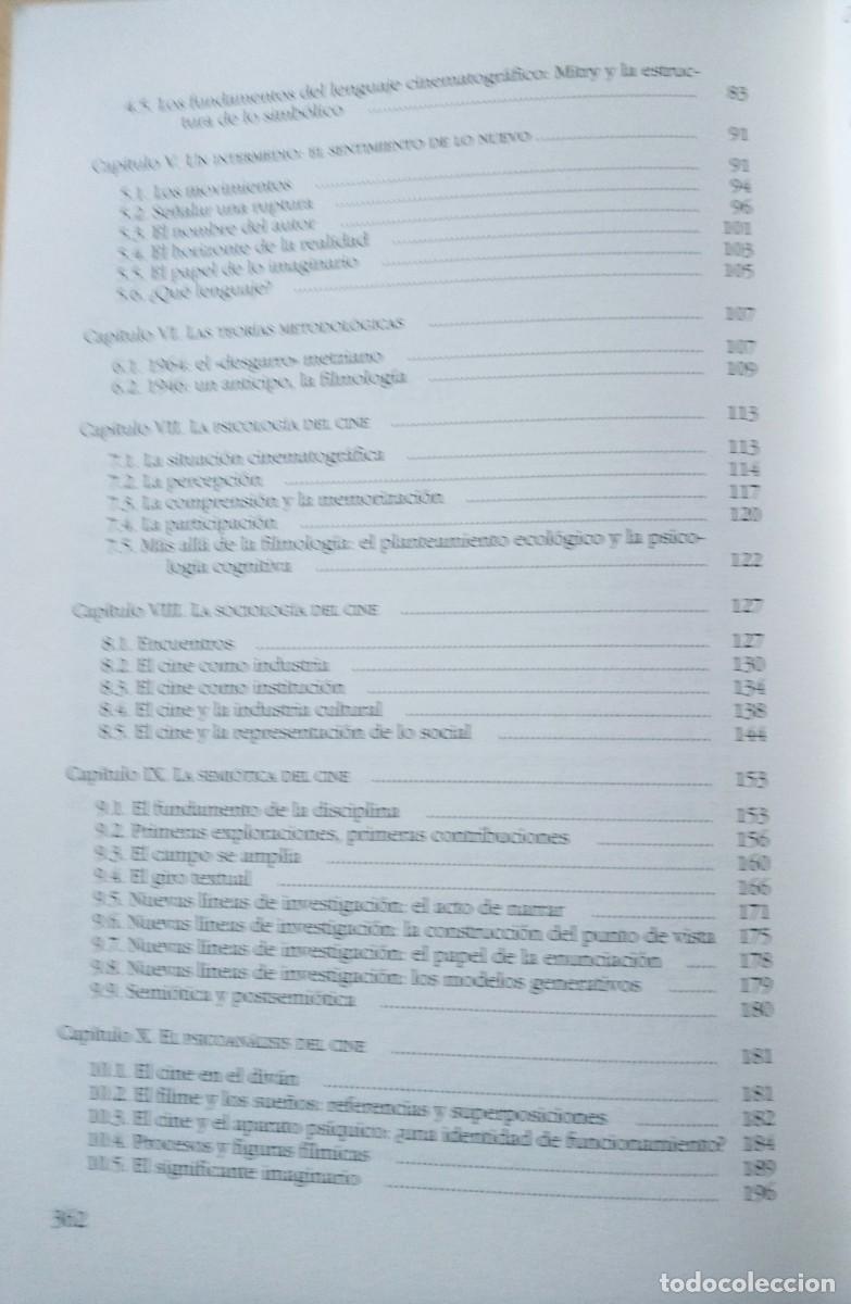 Libros de segunda mano: FRANCESCO CASETTI TEORIAS DEL CINE - Foto 7