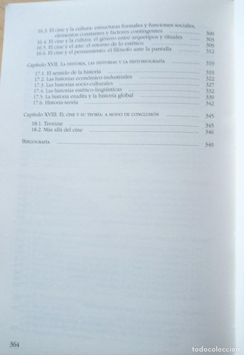 Libros de segunda mano: FRANCESCO CASETTI TEORIAS DEL CINE - Foto 9