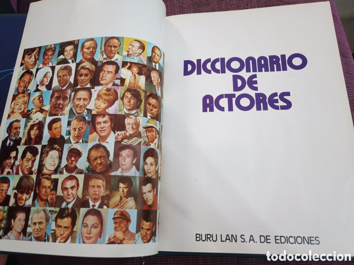 Libros de segunda mano: Diccionario de actores - Foto 1