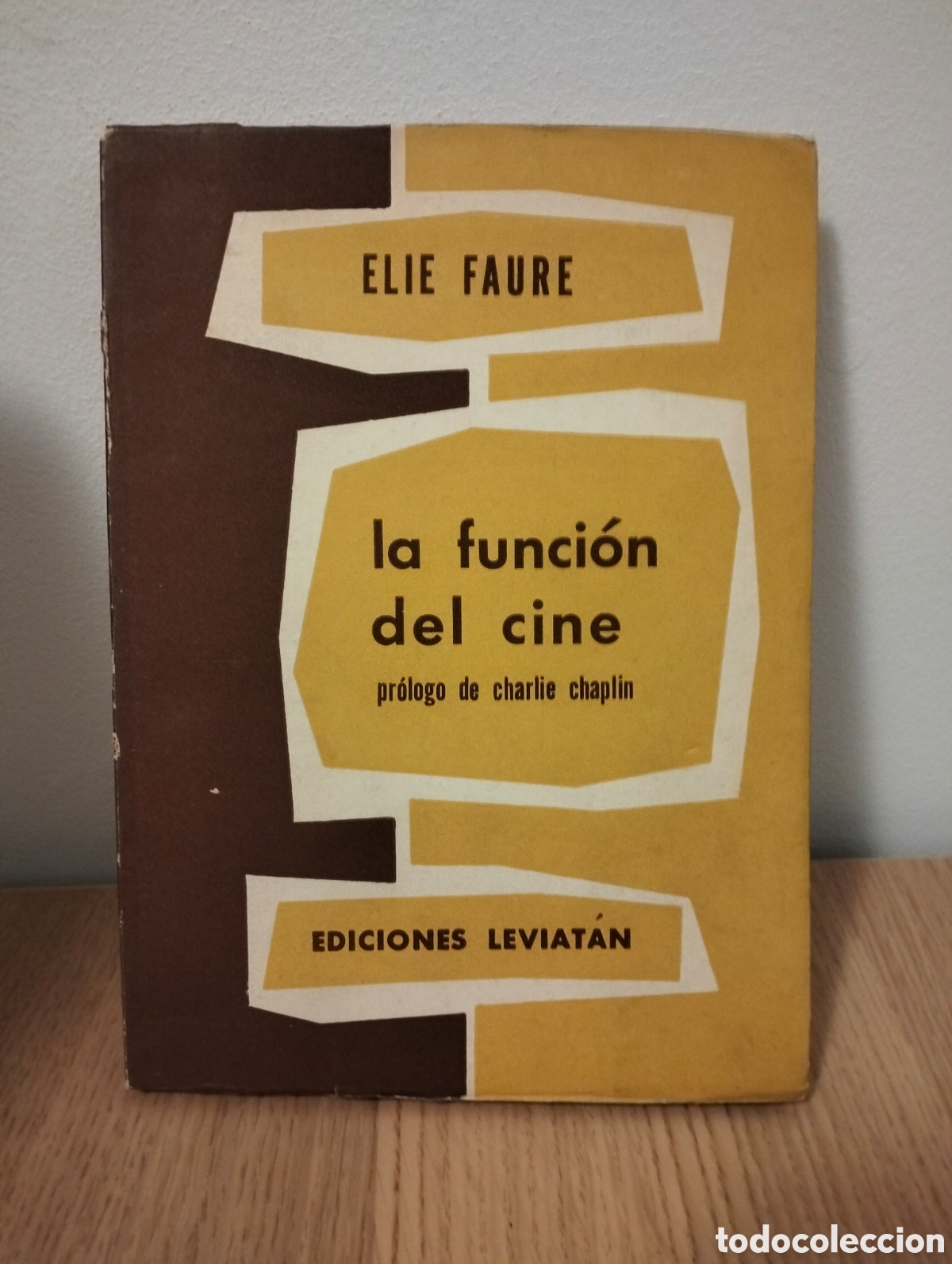 Libros de segunda mano: Elie Faure - la funci&oacute;n del cine - Leviat&aacute;n 1956 - Foto 1