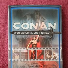 Libros de segunda mano: CONAN A LO LARGO DE LOS FILMES - JORDI STANLEY - PANO ART BOOKS
