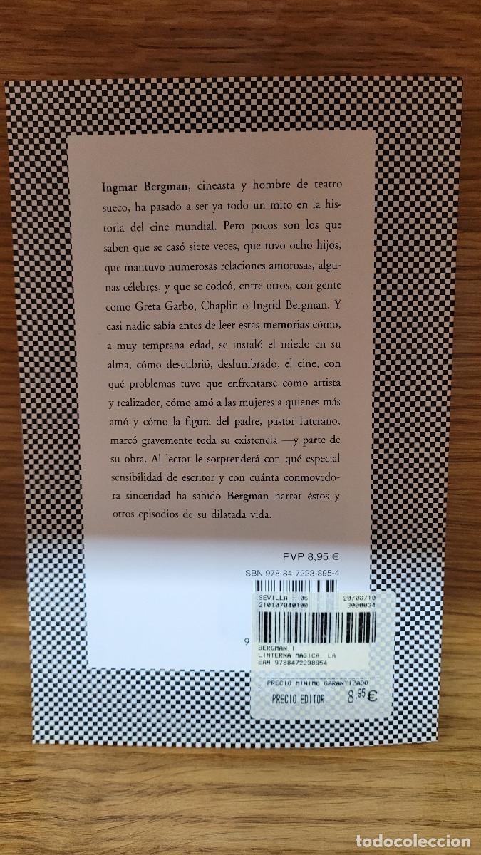 Libros de segunda mano: INGMAR BERGMAN Linterna M&aacute;gica - Foto 2
