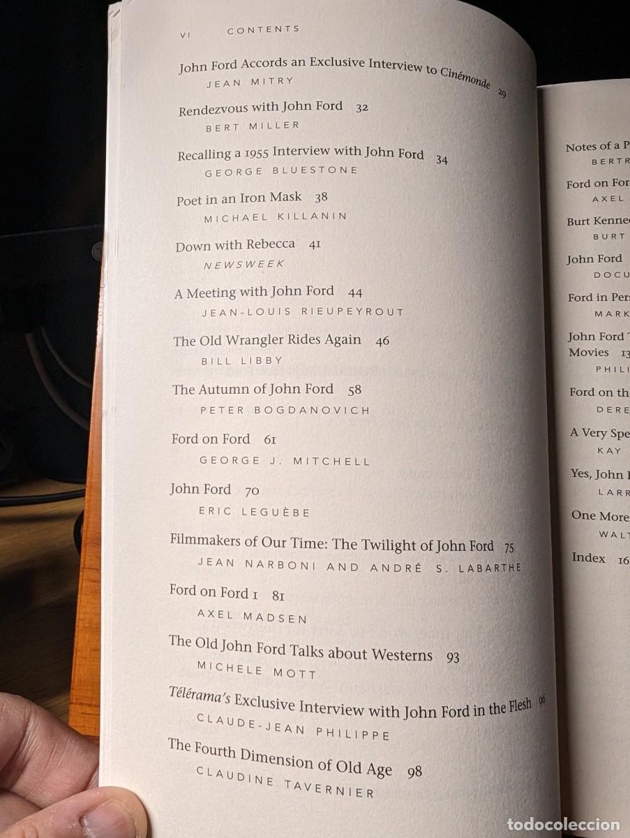 Libros de segunda mano: John Ford Interviews - Foto 4