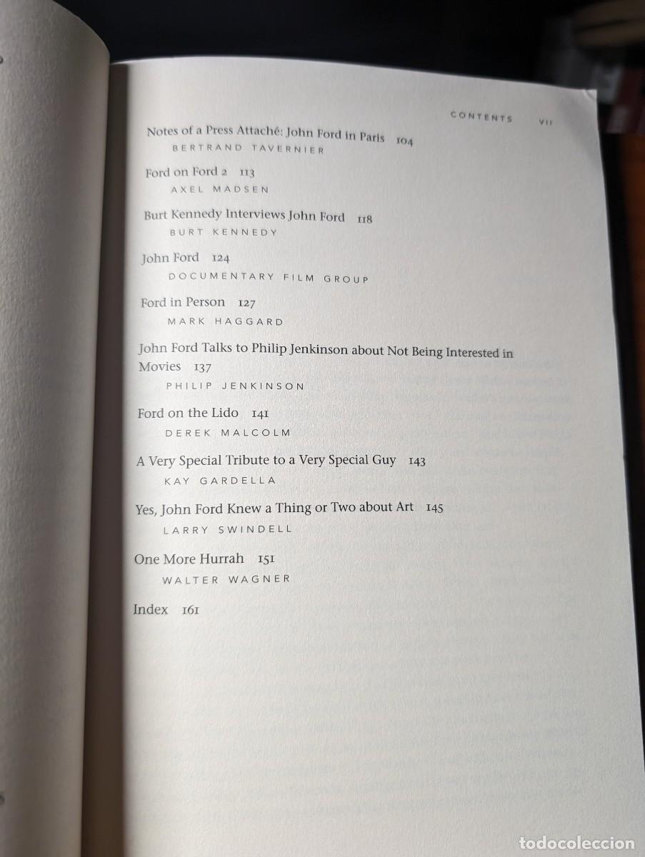 Libros de segunda mano: John Ford Interviews - Foto 5