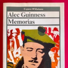Libros de segunda mano: ALEC GUINNESS. MEMORIAS