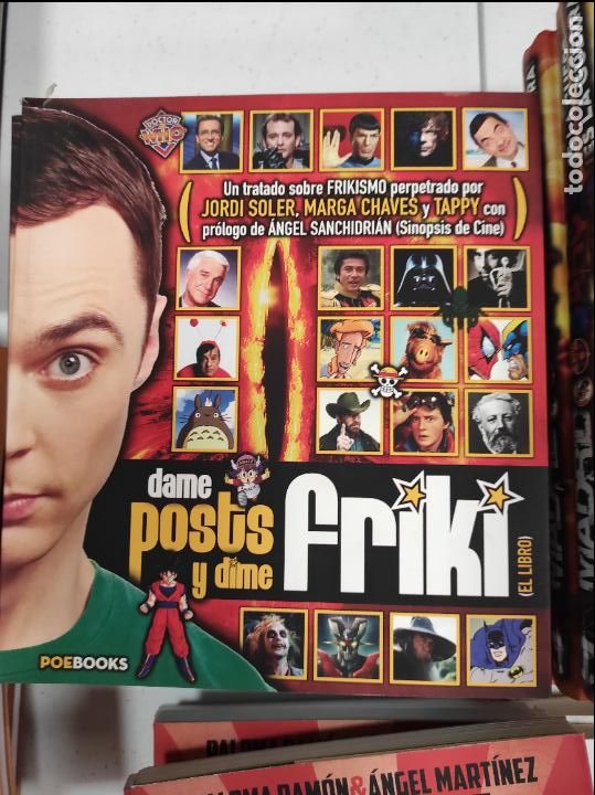Libri di seconda mano: DAME POSTS Y DIME FRIKI POE BOOKS BIG BANG THEORY Y MAs