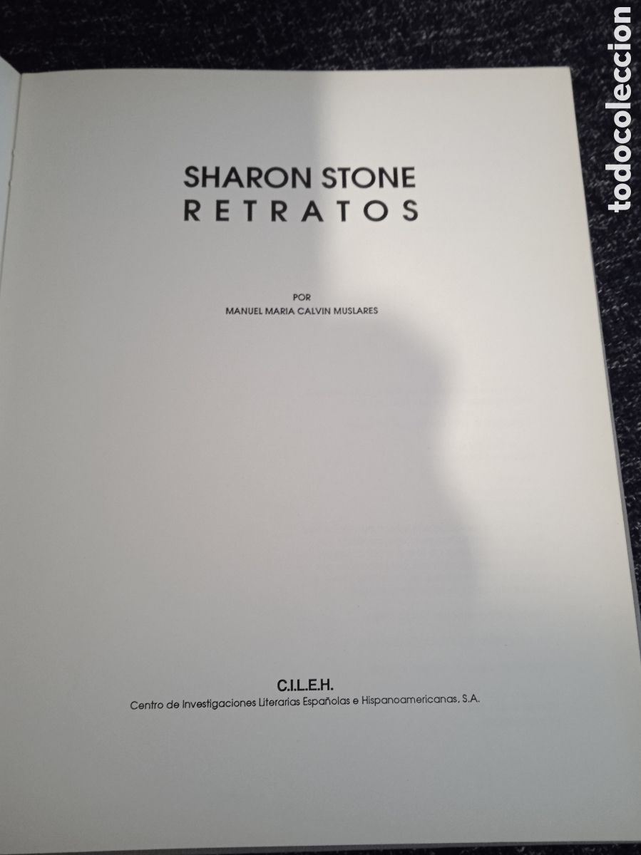 Libros de segunda mano: SHARON STONE RETRATOS, / MANUEL MARIA CALVIN - Foto 2