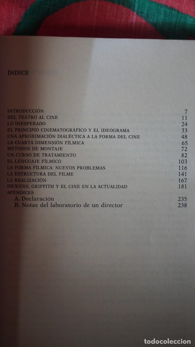 Libros de segunda mano: EISENSTEIN, S.M. - La forma del cine. - Foto 2