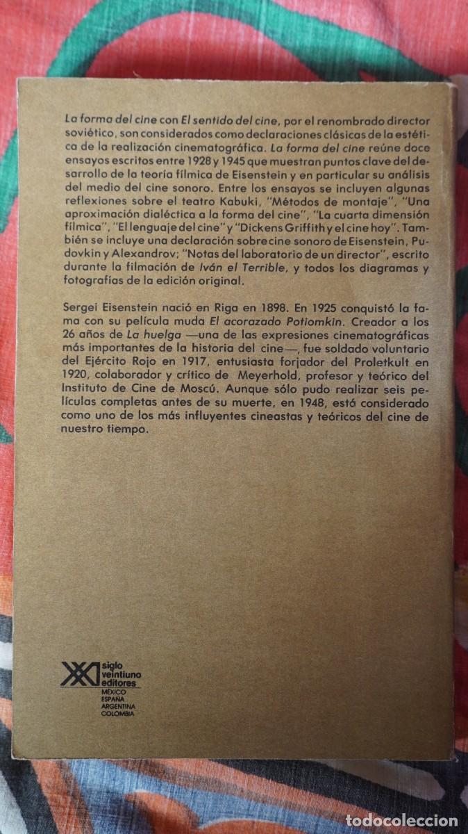 Libros de segunda mano: EISENSTEIN, S.M. - La forma del cine. - Foto 3