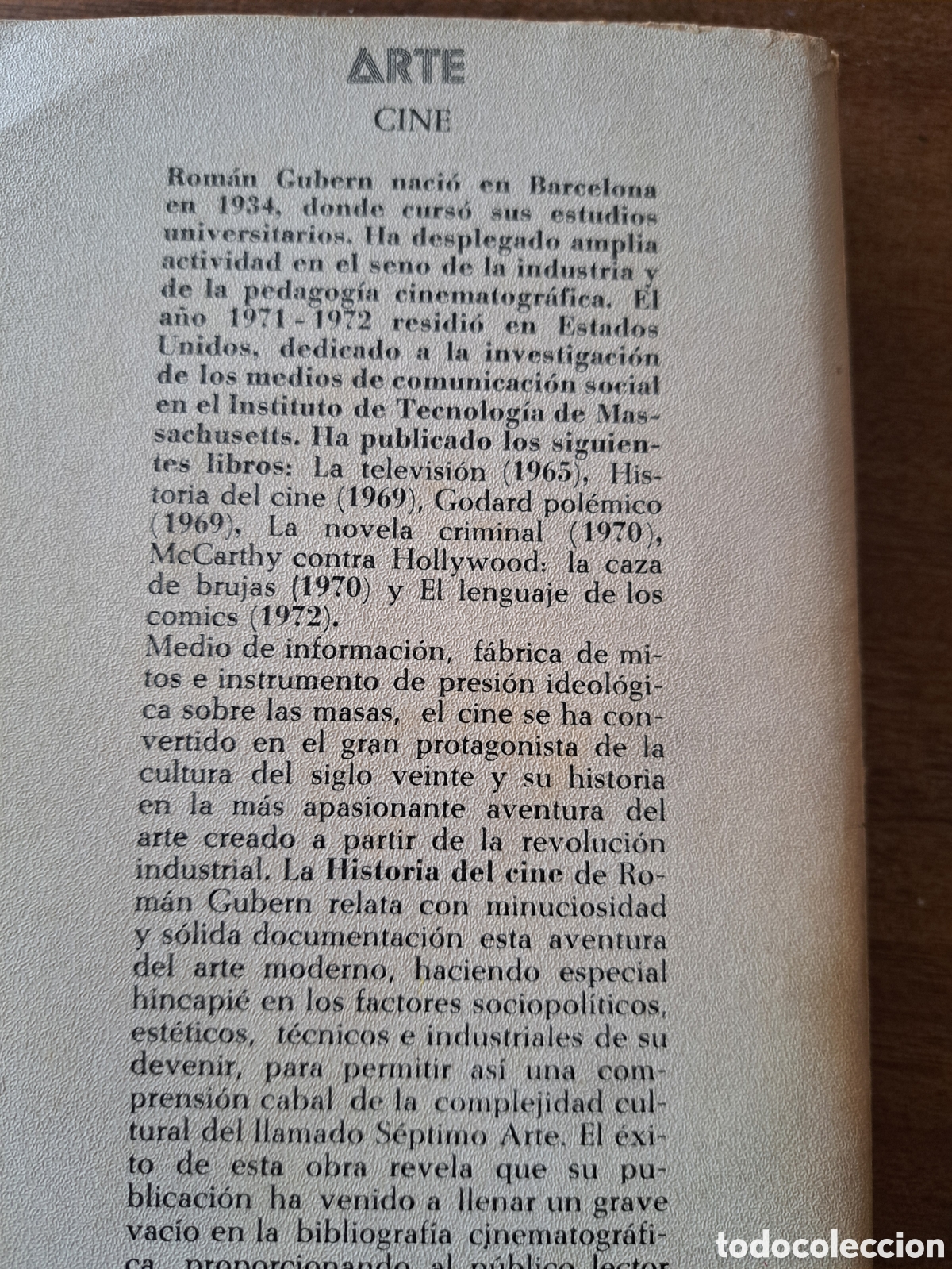 Libros de segunda mano: Historia del Cine Rom&aacute;n Gubern - Foto 3