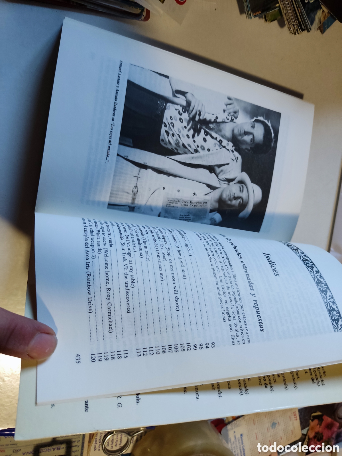 Libros de segunda mano: Libro cine para leer 1992 equipo rese&ntilde;a - Foto 10