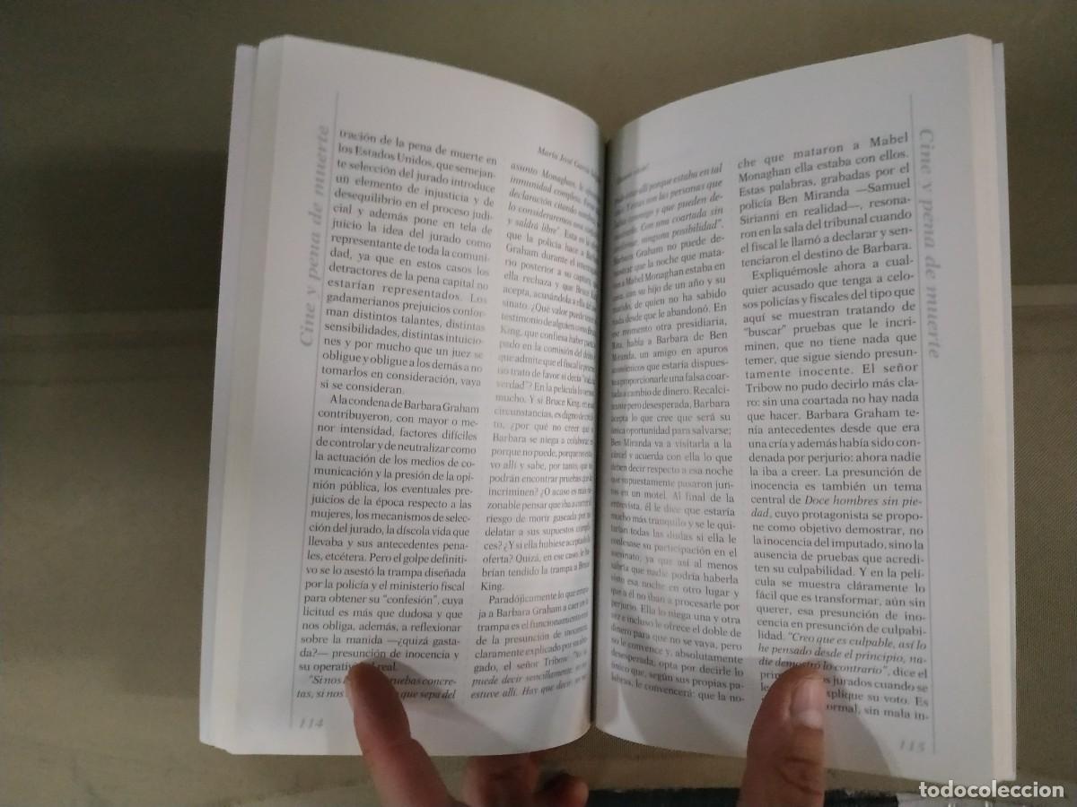 Libros de segunda mano: Cine y pena de muerte - Benjam&iacute;n Rivaya (coord.) - Foto 3
