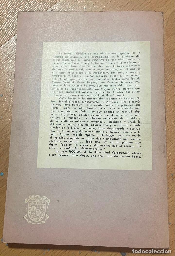 Libros de segunda mano: CALLE MAYOR, J.A Bardem, - Foto 3