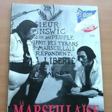 Libros de segunda mano: REVISTA FRANCESA REVUE L'AVANT SCENE CINEMA Nº383-384 LA MARSEILLAISE JEAN RENOIR 1989