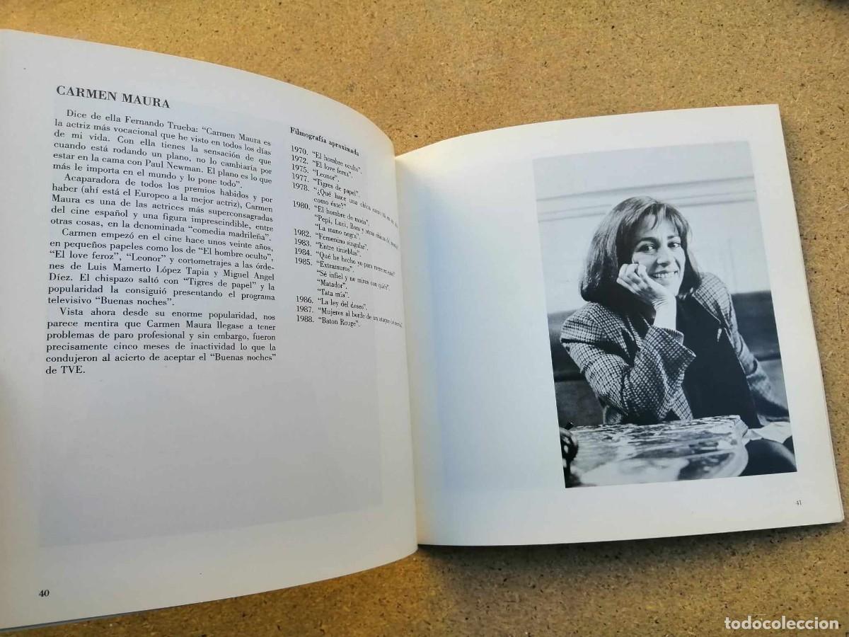 Libros de segunda mano: ACTRICES ESPA&Ntilde;OLAS DE LOS 80, RECOPILACION DE JOAQUIN RODRIGUEZ - Foto 3
