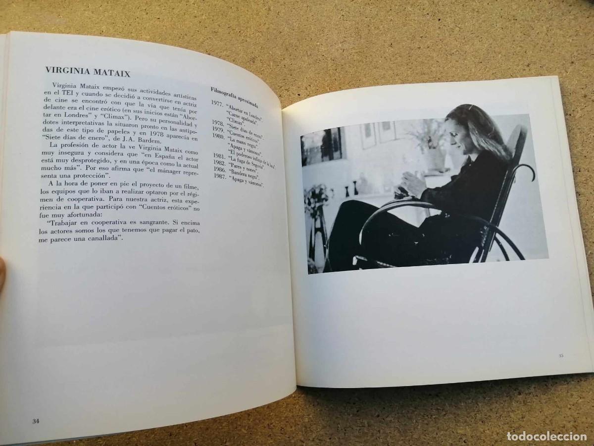 Libros de segunda mano: ACTRICES ESPA&Ntilde;OLAS DE LOS 80, RECOPILACION DE JOAQUIN RODRIGUEZ - Foto 4