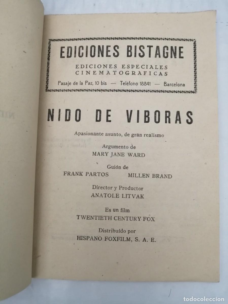 Libros de segunda mano: Nido de v&iacute;boras - Foto 3