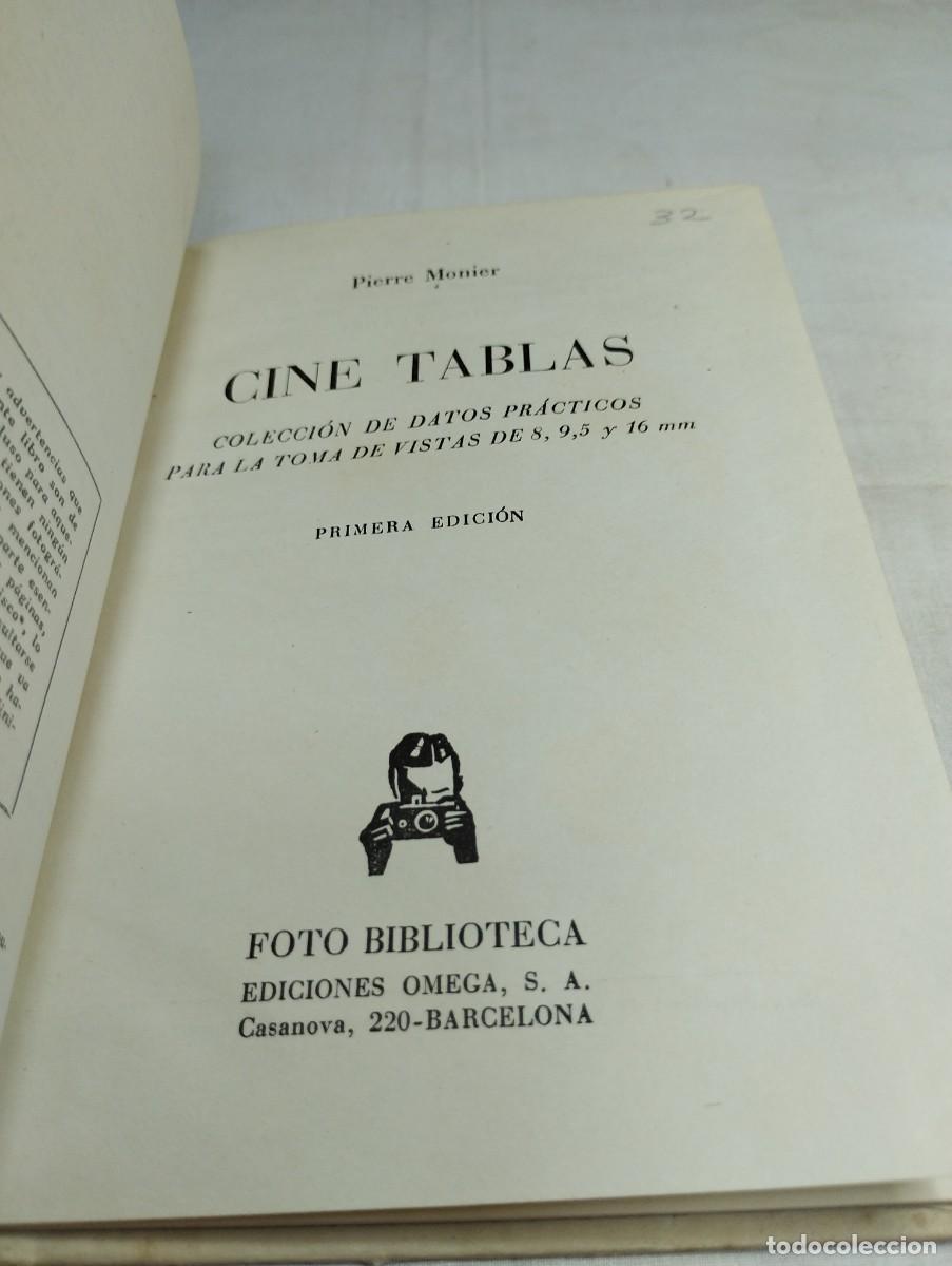 Libros de segunda mano: Cine tablas. Cinelibro Omega, 1956 - Foto 2