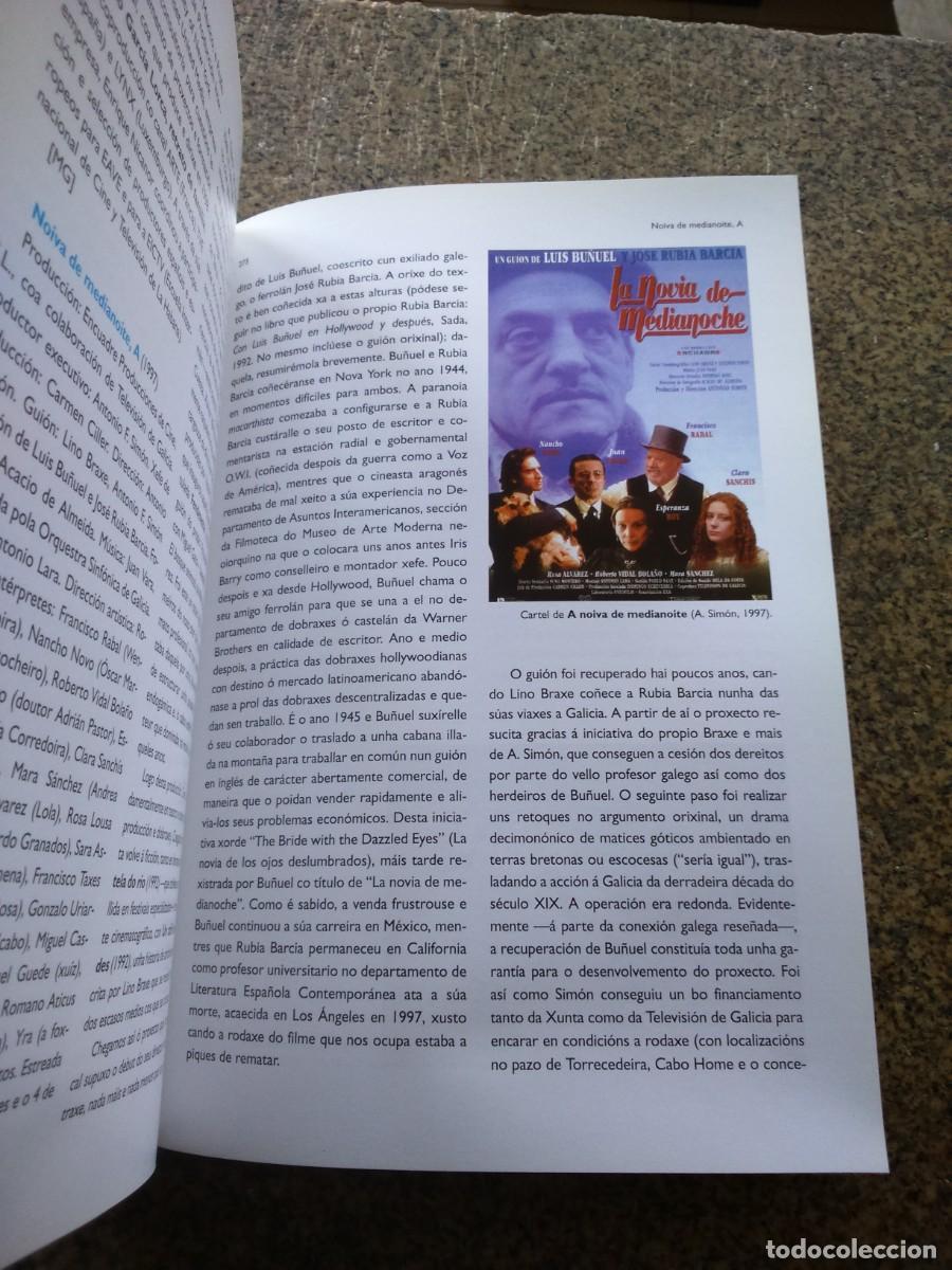 Libros de segunda mano: DICCIONARIO DO CINE EN GALICIA ( 1896-2000 ) -- 2003 -- - Foto 3