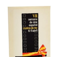 Libros de segunda mano: VII SEMANA DE CINE ESPAÑOL. MOLINS DE REY, 6-11 ABRIL 1970 - VV. AA.