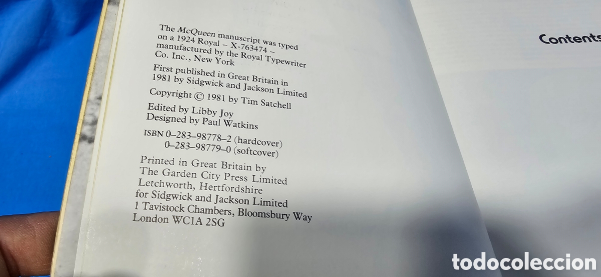 Libros de segunda mano: MCQUEEN , TIM SARCHELL - Foto 2