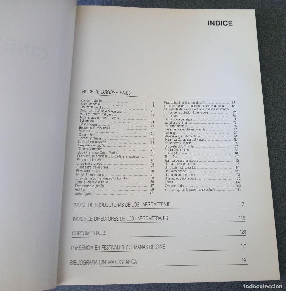 Libros de segunda mano: Cine Espa&ntilde;ol 1992 - Foto 4