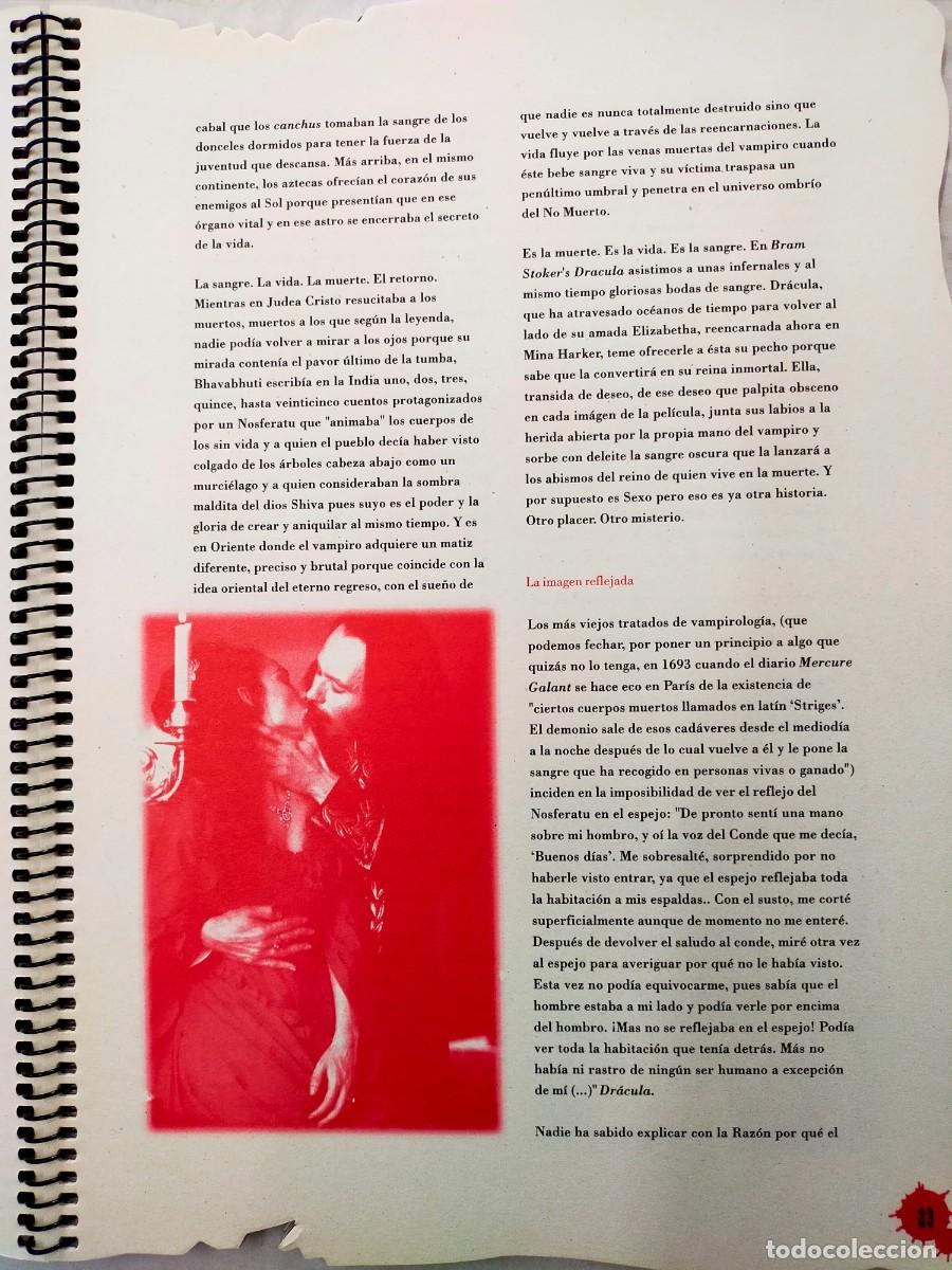 Libros de segunda mano: VAMPIROS / BANPIROAK. DR&Aacute;CULA: UN CENTENARIO. EDICI&Oacute;N LIMITADA - Foto 5
