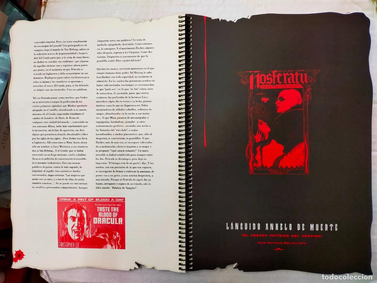 Libros de segunda mano: VAMPIROS / BANPIROAK. DR&Aacute;CULA: UN CENTENARIO. EDICI&Oacute;N LIMITADA - Foto 8