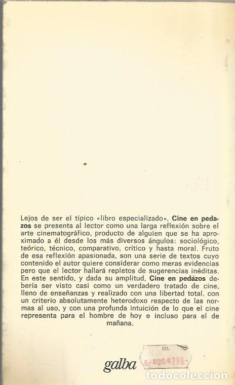 Libros de segunda mano: CINE EN PEDAZOS - JAUME PICAS - Foto 2
