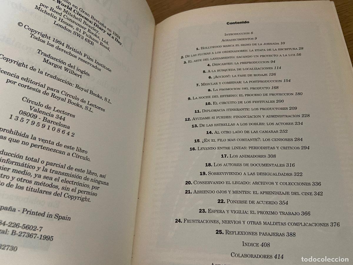 Libros de segunda mano: EL MUNDO DEL CINE. C&Iacute;RCULO DE LECTORES. 1995. - Foto 2