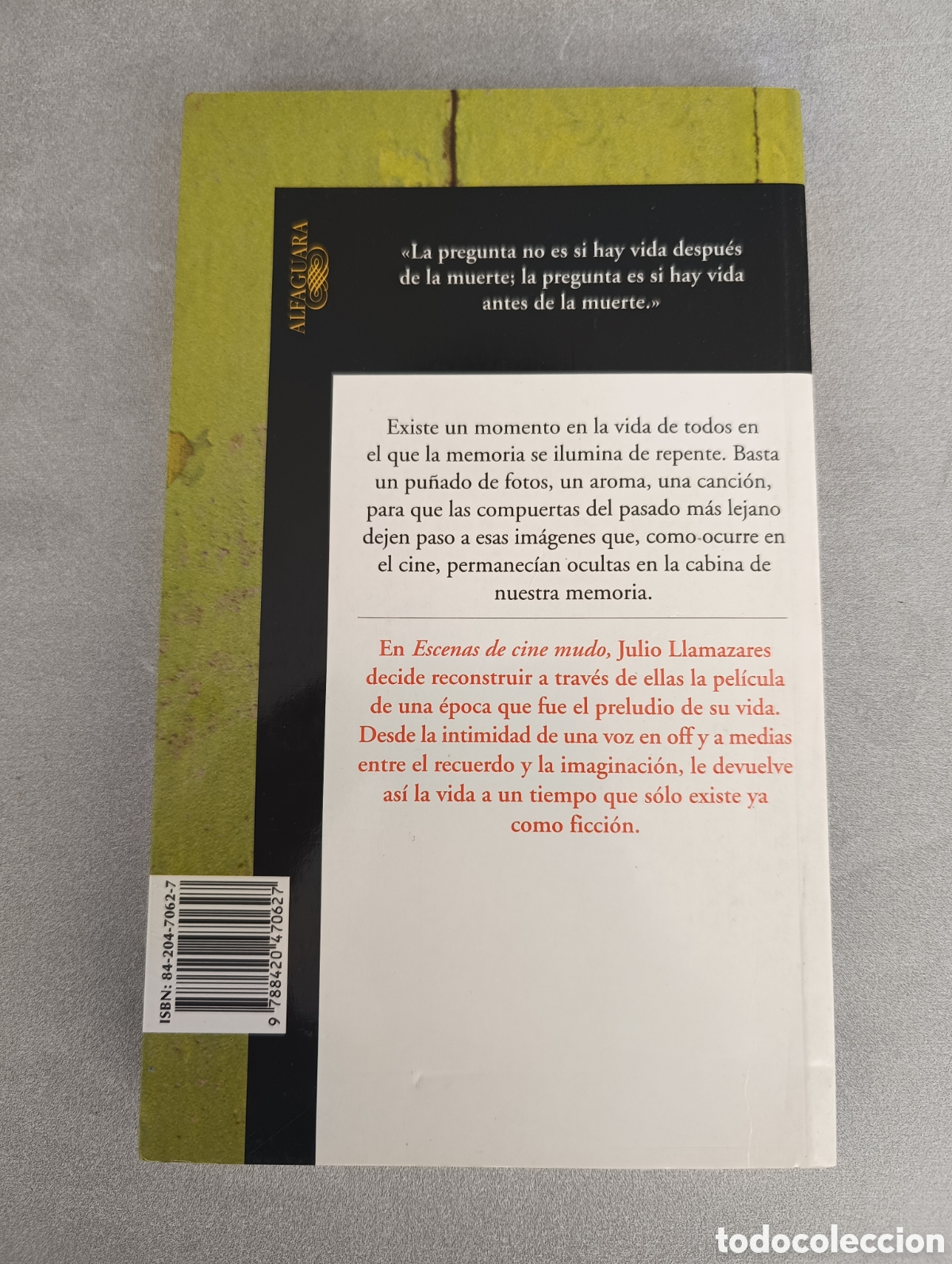 Libros de segunda mano: Escenas del cine mudo. Julio Llamazares. - Foto 2
