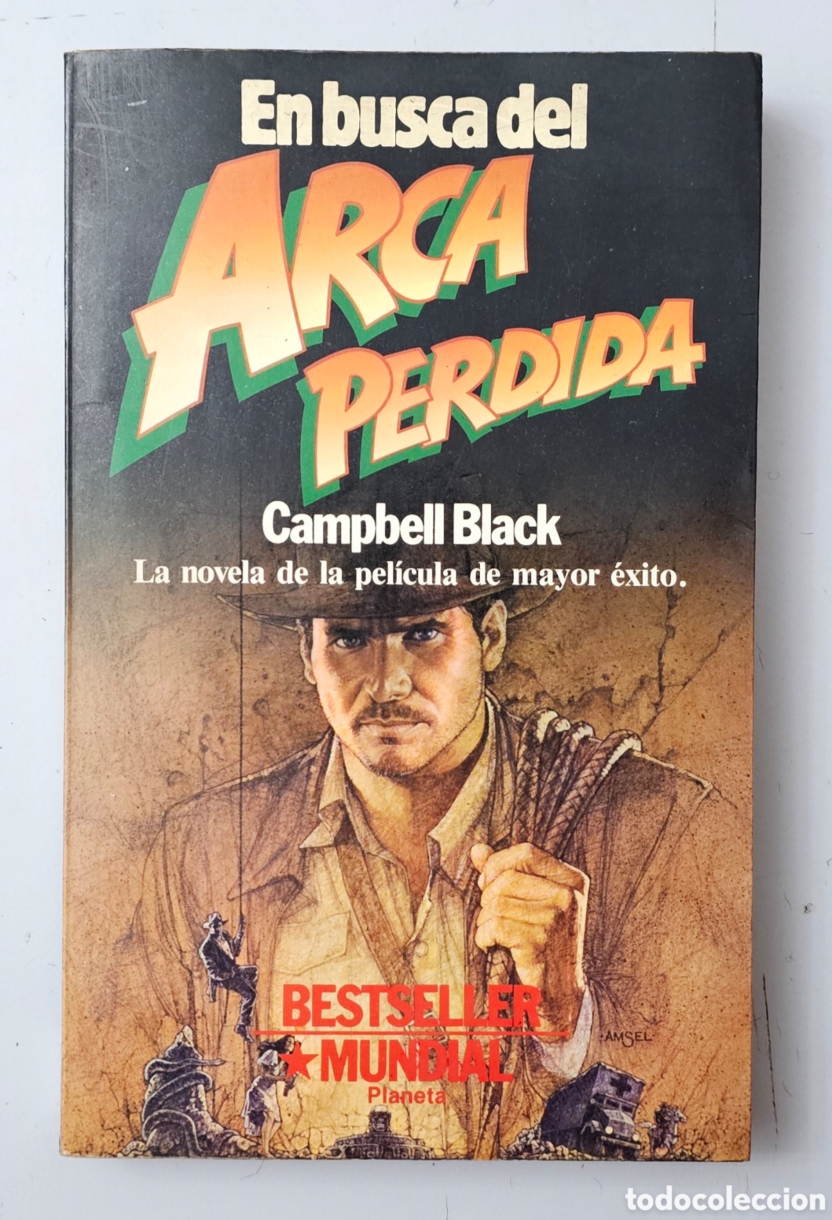 Libros de segunda mano: LIBRO NOVELA EN BUSVA DEL ARCA PERDIDA (Espa&ntilde;a - Planeta - 1981) 4&deg; Edicion - Foto 1