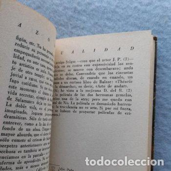 Libros de segunda mano: El Ef&iacute;mero Cine. Azor&iacute;n. 1&ordf; Edici&oacute;n. Abril de 1955. - Foto 5